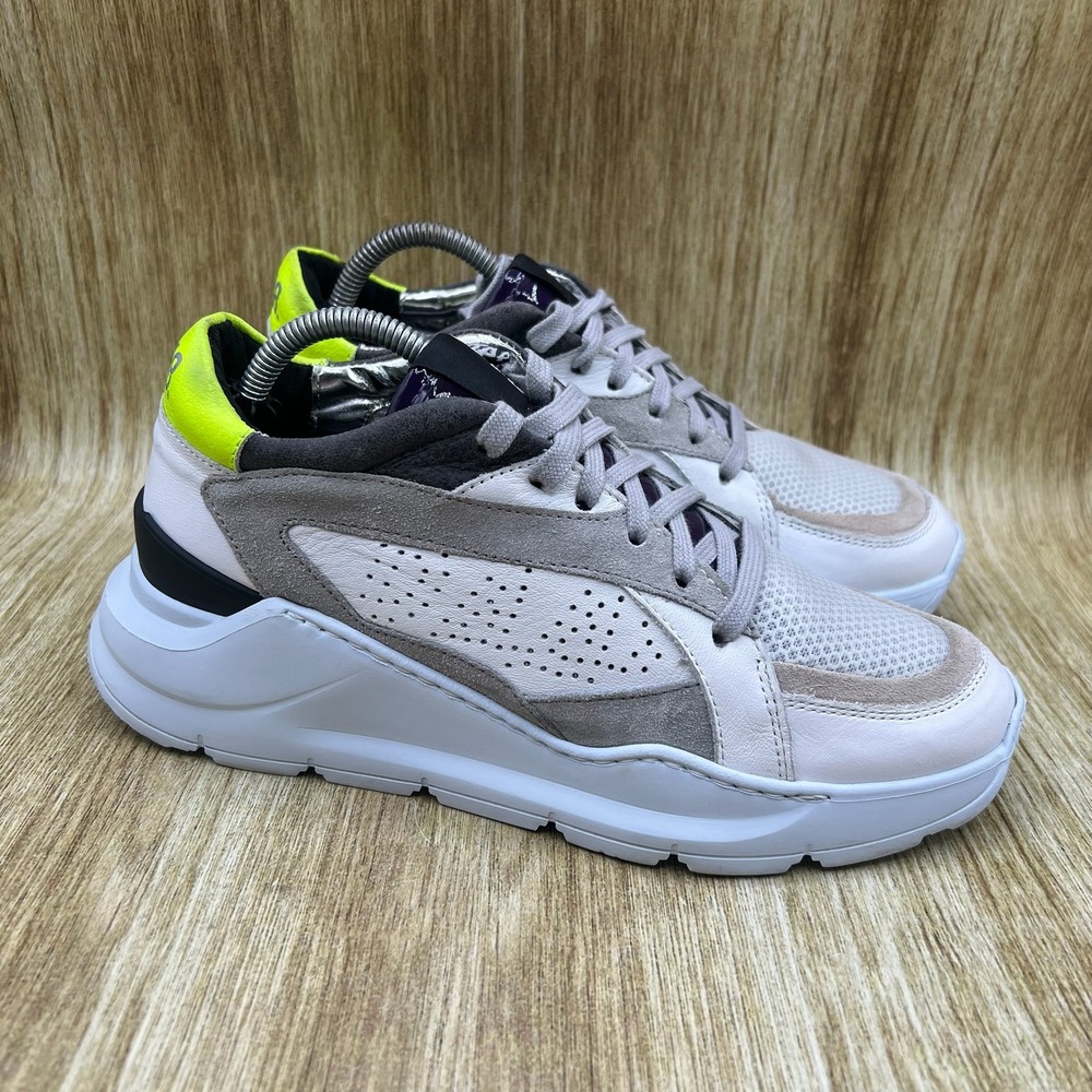 P448 Leia Women's Size EU 38 US 8 Chunky Platform Leather Sneakers Shoes‎